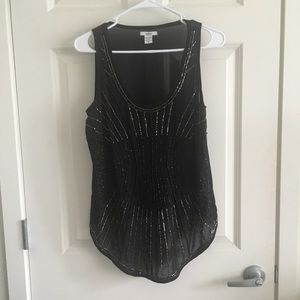 Bar lll beaded tank